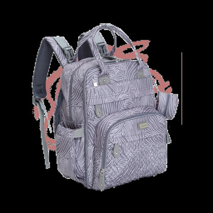 Babbleroo the Original Diaperbag | Multi-Functional Waterproof Travel Tote with Changing Pad Mommy Diaper Bags