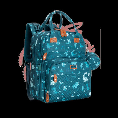 Babbleroo the Original Diaperbag | Multi-Functional Waterproof Travel Tote with Changing Pad Mommy Diaper Bags