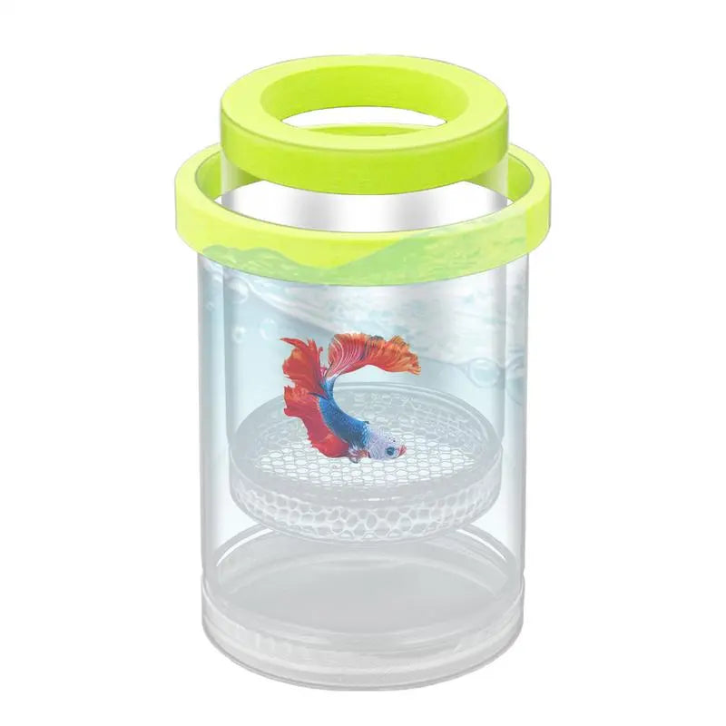 Transparent Aquarium Fish Breeding Isolation Box - High-Survival Floating Hatching Incubator, Fish Nursery, Aquatic Tank Pet Accessory