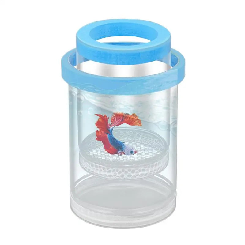 Transparent Aquarium Fish Breeding Isolation Box - High-Survival Floating Hatching Incubator, Fish Nursery, Aquatic Tank Pet Accessory
