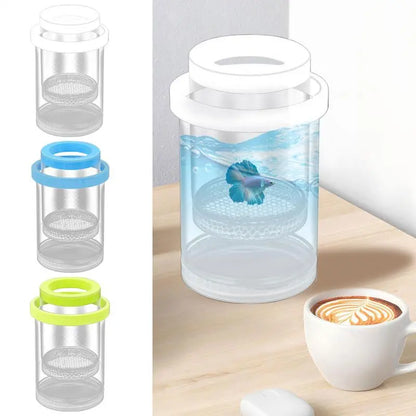 Transparent Aquarium Fish Breeding Isolation Box - High-Survival Floating Hatching Incubator, Fish Nursery, Aquatic Tank Pet Accessory